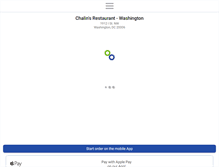 Tablet Screenshot of chalinschinese.com